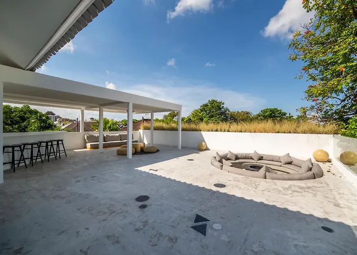 فيلة Giraffe Seminyak, 4br Short Walk To Potato Head *